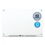 Quartet Brilliance Glass Dry-Erase Boards, 72 x 48, White Surface QRTG27248W