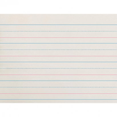 Zaner-Bloser Broken Midline Ruled Paper ZP2610