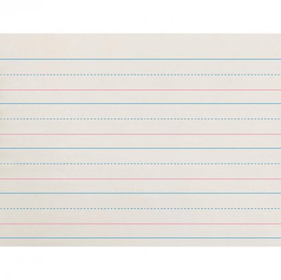 Zaner-Bloser Broken Midline Ruled Paper ZP2610