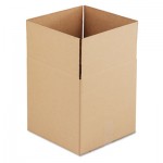 UNV167069 Brown Corrugated - Cubed Fixed-Depth Shipping Boxes, 14l x 14w x 14h, 25/Bundle UFS141414