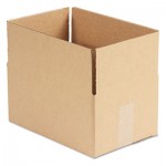 UNV166214 Brown Corrugated - Fixed-Depth Shipping Boxes, 12l x 8w x 6h, 25/Bundle UFS1286