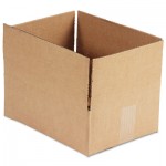 UNV166982 Brown Corrugated - Fixed-Depth Shipping Boxes, 12l x 9w x 4h, 25/Bundle UFS1294