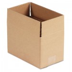 UNV166171 Brown Corrugated - Fixed-Depth Shipping Boxes, 10l x 6w x 6h, 25/Bundle UFS1066