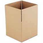 UNV166331 Brown Corrugated - Fixed-Depth Shipping Boxes, 18l x 18w x 16h, 15/Bundle UFS181816