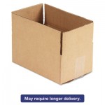 UNV456689 Brown Corrugated - Fixed-Depth Shipping Boxes, 10l x 6w x 4h, 25/Bundle UFS1064