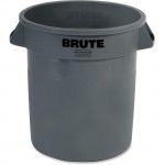 Rubbermaid Commercial Brute 10-gallon Vented Container 261000GYCT
