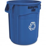 Rubbermaid Commercial Brute 20-gal Recycling Container 262073BLUCT