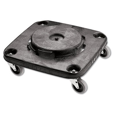 RCP 3530 Brute Container Square Dolly, 250 lb Capacity, Black RCP3530