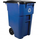 Rubbermaid Commercial Brute Recycling Rollout Container 9W2773BECT