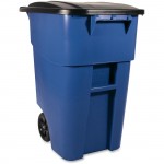 Rubbermaid Commercial Brute Rollout Container with Lid 9W2700BE