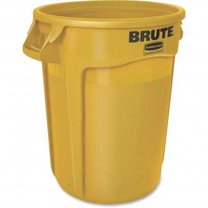 Rubbermaid Commercial Brute Round Container 263200YEL