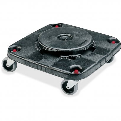 Rubbermaid Commercial Brute Square Container Dolly 353000BKCT