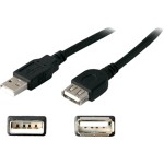 Bulk 5 Pack 6in (15cm) USB 2.0 A to A Extension Cable - M/F USBEXTAA6INB-5PK