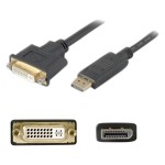 Bulk 5 Pack Displayport to DVI Active Adapter Cable - M/F DP2DVIA-5PK