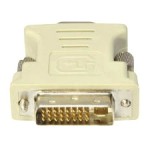 Bulk 5 Pack DVI-I to VGA White Adapter Converter - M/F DVII2VGAW-5PK