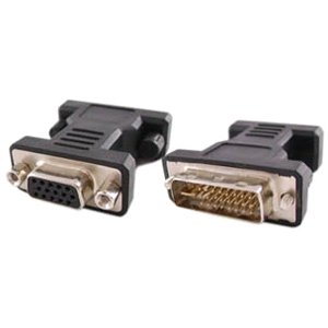 AddOn Bulk 5 Pack DVI-I to VGA Black Adapter Converter - M/F DVII2VGAB-5PK