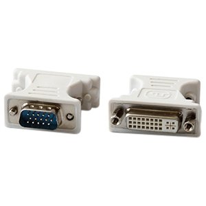 AddOn Bulk 5 Pack VGA to DVI-I White Adapter Converter - M/F VGA2DVIW-5PK