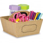 Teacher Created Resources Burlap Storage Caddy 20836