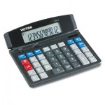 Victor Business Desktop Calculator, 12-Digit LCD VCT12004