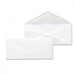 UNV35210 Business Envelope, V-Flap, #10, White, 500/Box UNV35210