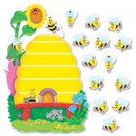 TREND Busy Bees Job Chart Plus Bulletin Board Set 18 1/4" x 17 1/2" TEPT8077
