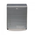 San Jamar SAN T1900SS C-Fold/Multifold Towel Dispenser, Stainless Steel, 11 3/8 x 4 x 14 3/4