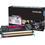 Lexmark C746,C748 Magenta Return Program Print Cartridge (6K) C746A4MG