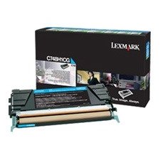 Lexmark C748 Cyan High Yield Return Program Print Cartridge (10K) C748H4CG