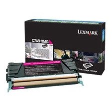 Lexmark C748 Magenta High Yield Return Program Print Cartridge (10K) C748H4MG