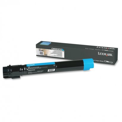 Lexmark C950 22K Cyan Toner Cartridge C950X2CG