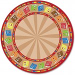 Calm Circle Time Books Round Rug FE33770A