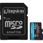 Kingston Canvas Go! Plus microSD Memory Card SDCG3/512GB