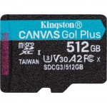 Kingston Canvas Go! Plus microSD Memory Card SDCG3/512GBSP