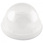 DCC DLR662 Cappuccino Dome Sipper Lids, 16 oz, Clear DCCDLR662