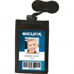 SICURIX Carrying Case (Pouch) for Business Card - Vertical 55120BX