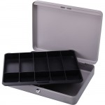 Sparco Cash Box with Tray 15500