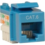 Tripp Lite Cat. 6/Cat. 5e 110 Punch Down Keystone Jack N238-001-BL