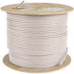 Tripp Lite Cat5e 350 MHz Bulk Solid-Core Plenum-Rated PVC Cable, White, 1000 ft N024-01K-WH
