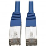 Tripp Lite Cat5e 350 MHz Molded Shielded STP Patch Cable (RJ45 M/M), Blue, 15 ft N105-015-BL