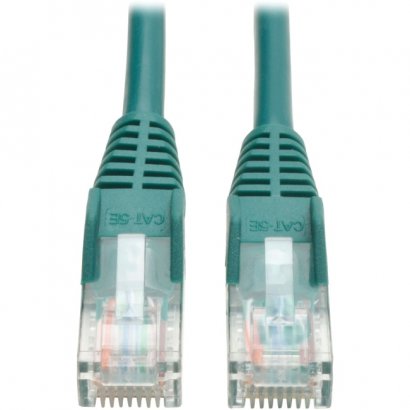 Cat5e 350MHz Snagless Molded Patch Cable (RJ45 M/M) - Green, 6-ft. N001-006-GN