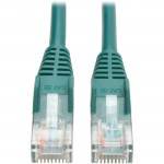 Cat5e 350MHz Snagless Molded Patch Cable (RJ45 M/M) - Green, 6-ft. N001-006-GN