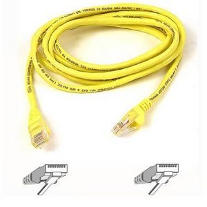 Belkin Cat5e Patch Cable A3L791-20-YLW-S