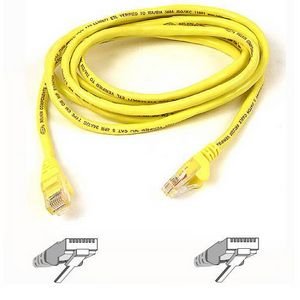 Belkin Cat5e Patch Cable A3L791-03-YLW