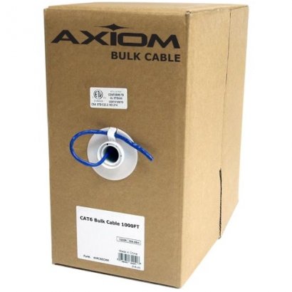 CAT5e Plenum Bulk Cable Spool 1000FT (White) C5EBCSW1000P-AX