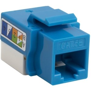 4XEM Cat5e RJ45 Keystone Jack UTP 110-Type (Blue) 4XKJC5EBL