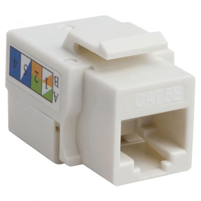 4XEM Cat5e RJ45 Keystone Jack UTP 110-Type (White) 4XKJC5EWH