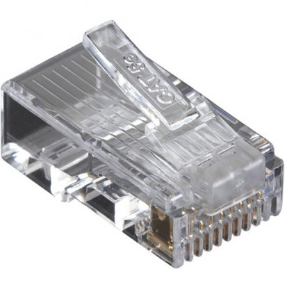 Black Box CAT5e Value Line Modular Plug, Unshielded, 50-Pak C5E-MP-U-50PAK