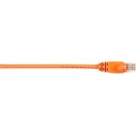 Black Box CAT5e Value Line Patch Cable, Stranded, Orange, 4-ft. (1.2-m) CAT5EPC-004-OR