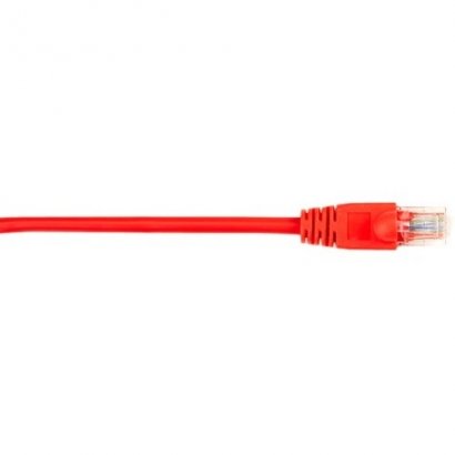 Black Box CAT5e Value Line Patch Cable, Stranded, Red, 2-ft. (0.6-m) CAT5EPC-002-RD