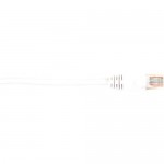 Black Box CAT5e Value Line Patch Cable, Stranded, White, 2-ft. (0.6-m) CAT5EPC-002-WH